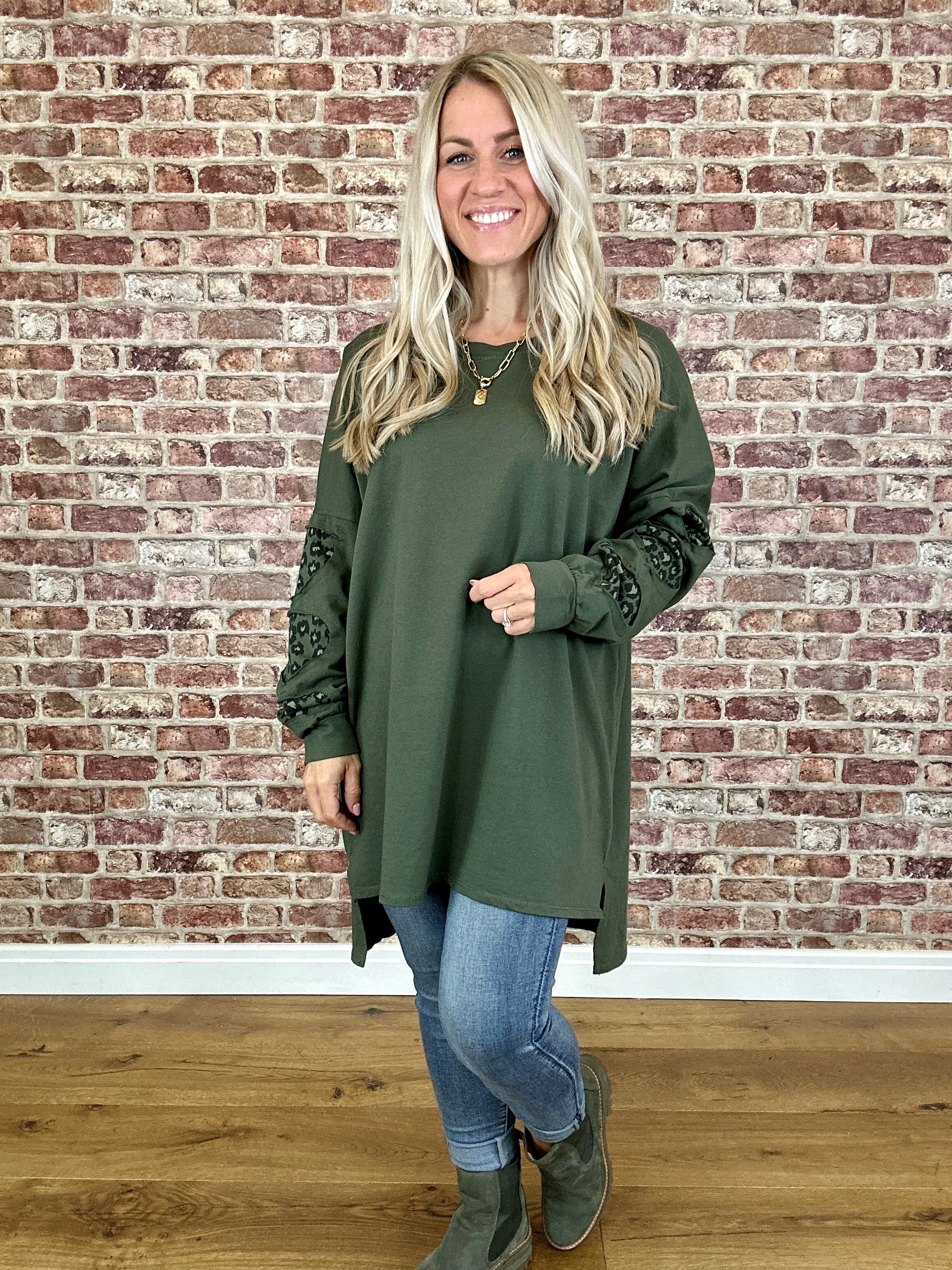 Leopard Love Jumper