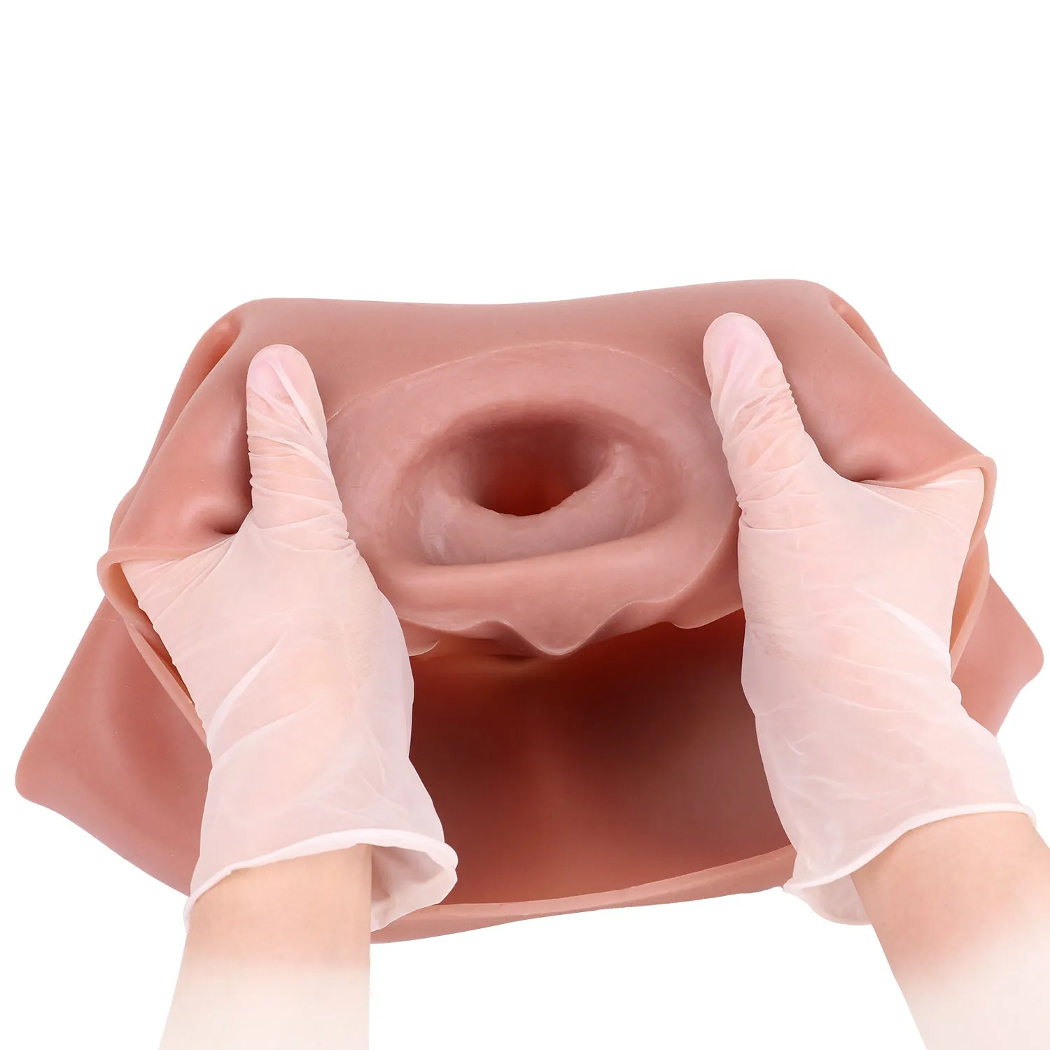 Lifelike Cock Sleeve Extender Strap-on Sex Toy for Men - Silicone Soft Penissleeve Underwear