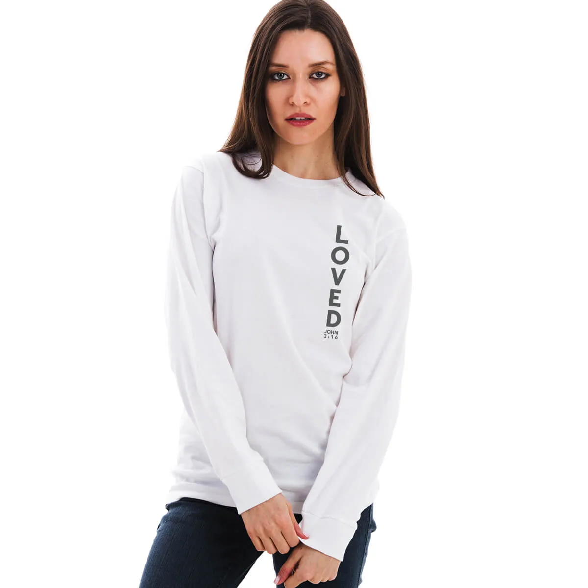 Loved John 3:16 Unisex Long Sleeve T Shirt