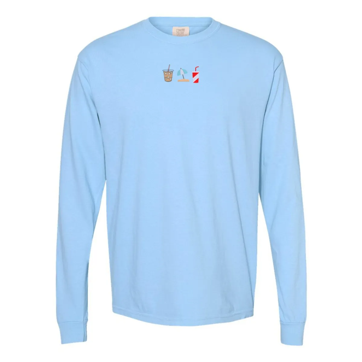 Make It Yours™ 'Favorite Things Icons' Embroidered Long Sleeve T-Shirt