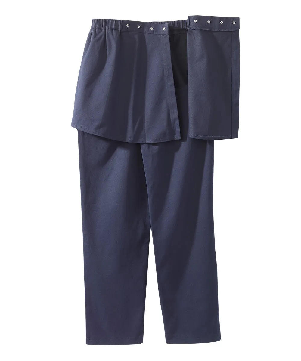 Men's Open Back Magnetic Fly Pants