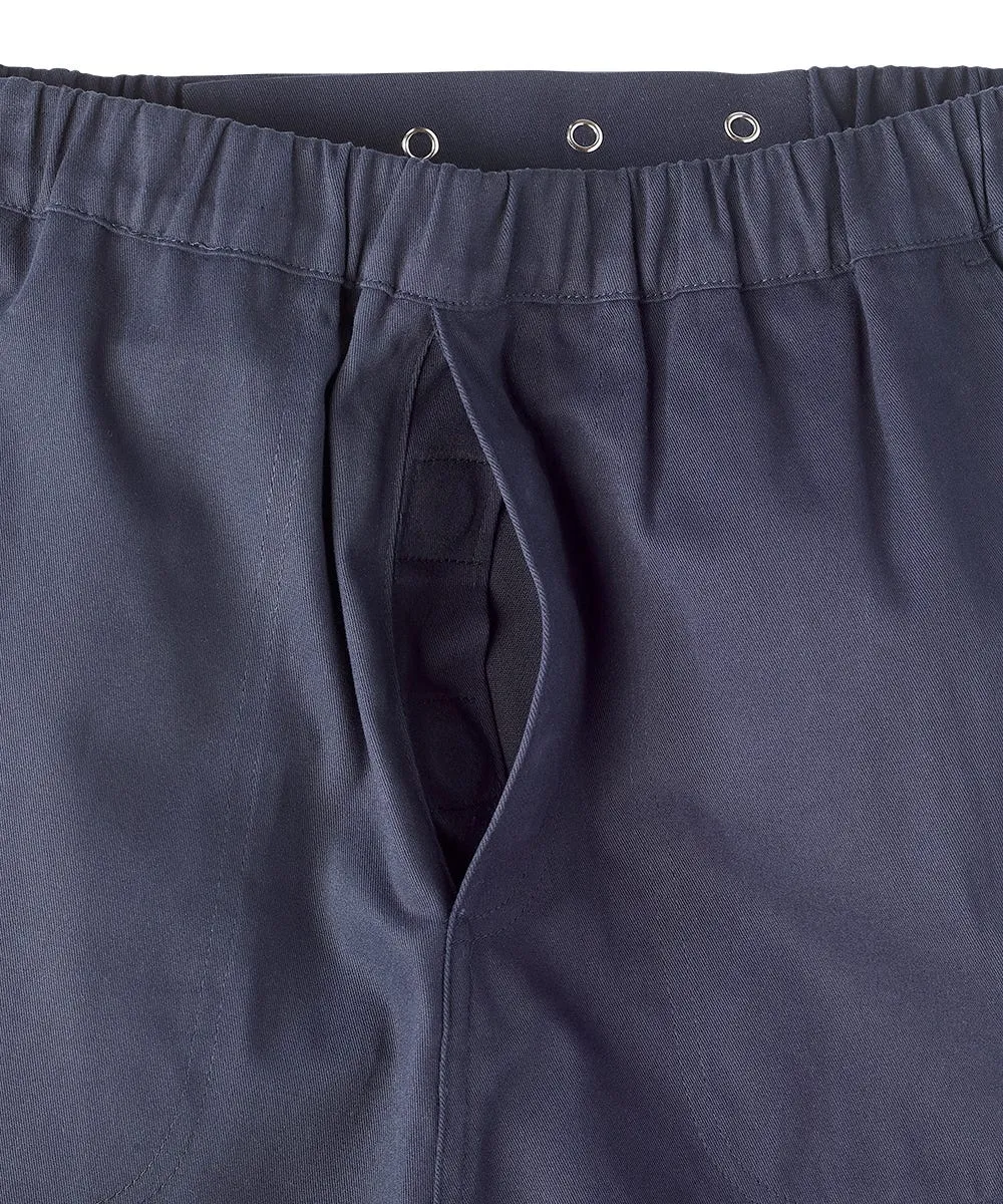 Men's Open Back Magnetic Fly Pants