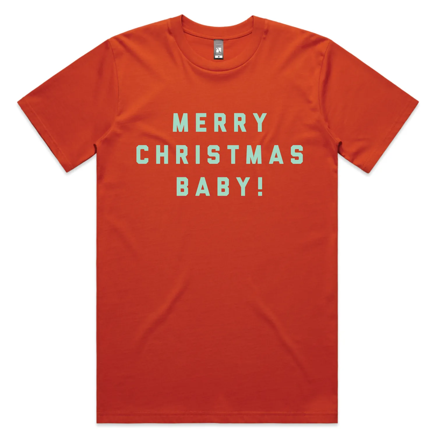 Merry Christmas, Baby - t-shirt (cherry red)