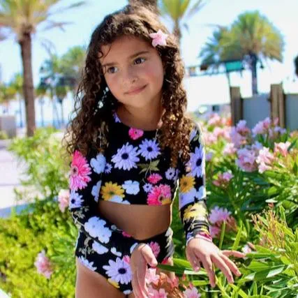 Mini Abigail Long Sleeve Bikini Set