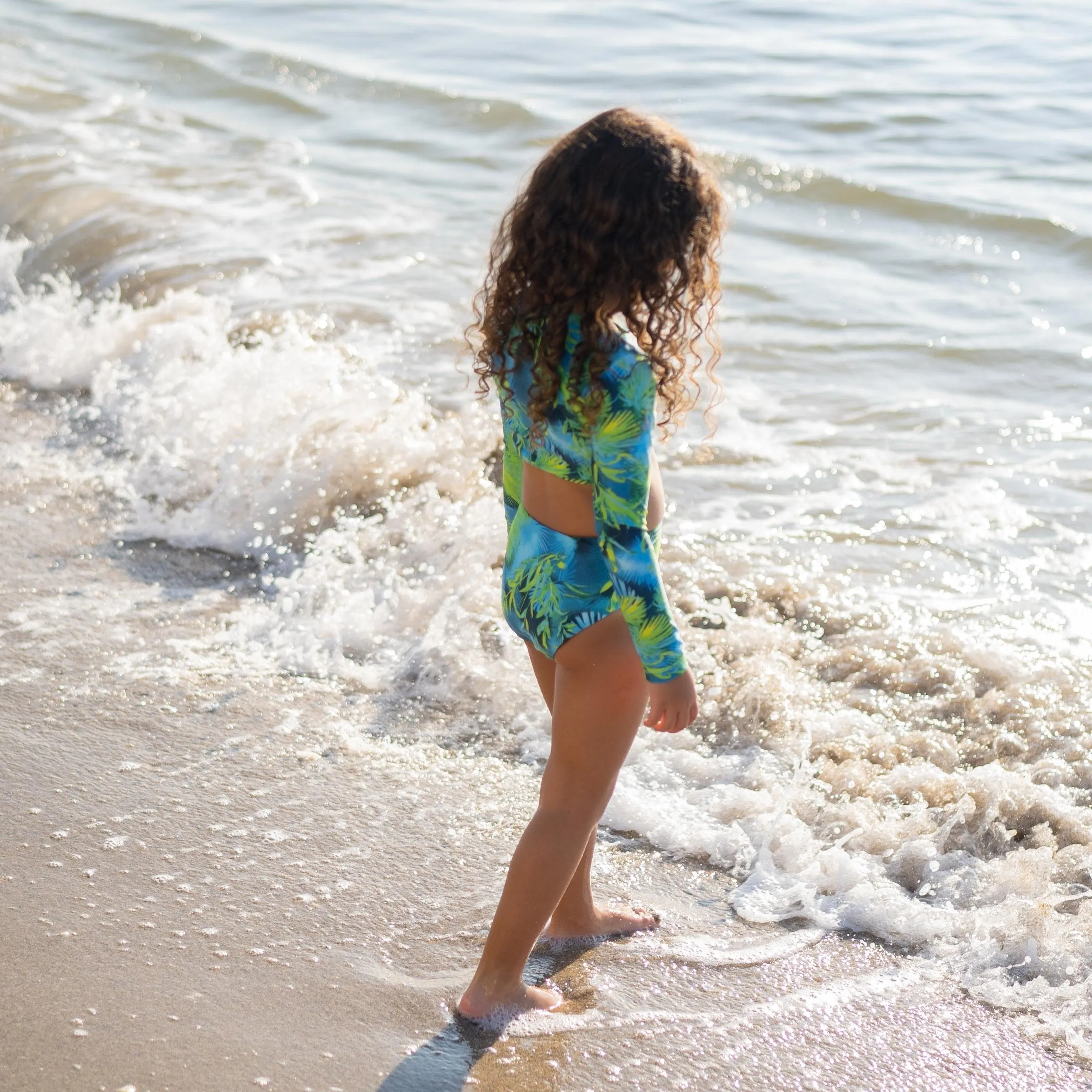Mini Abigail Long Sleeve Bikini Set