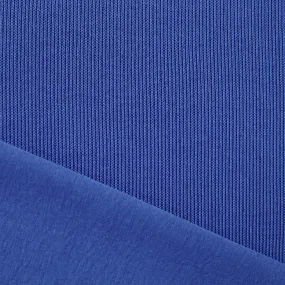 MTM organic cotton doubleface sweater knit - cobalt