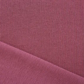 MTM organic cotton doubleface sweater knit - rosewood