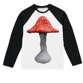 Mushroom2 Sublimation Baseball Long Sleeve T-Shirt