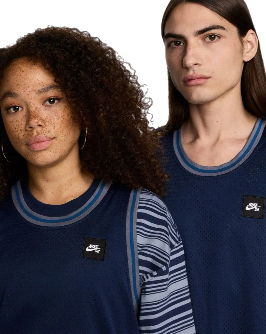Nike SB Basketball Jersey - Midnight Navy / Court Blue