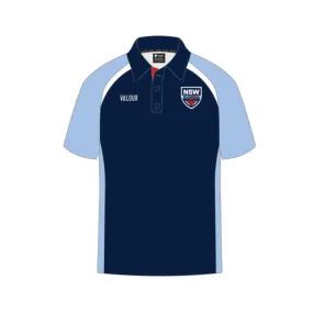 NSW All Schools Unisex Short Sleeve Navy Playing Polo
