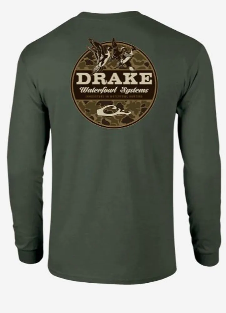 Old School Circle T LS in Kalamata Light Heather by Drake