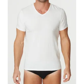 Parker & Max PMFPCS-TVN1  Classic Cotton Stretch V-Neck T-Shirt