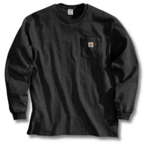 Pocket T-Shirt, Long-Sleeves, Hunter Green, XXXL