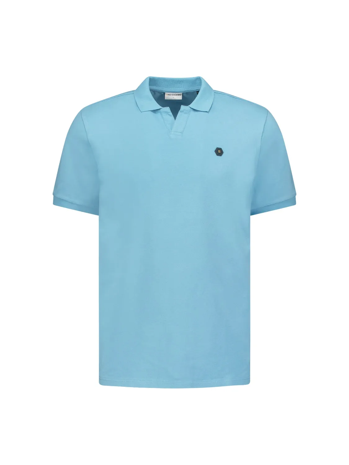 Polo Stretch Solid | Aqua