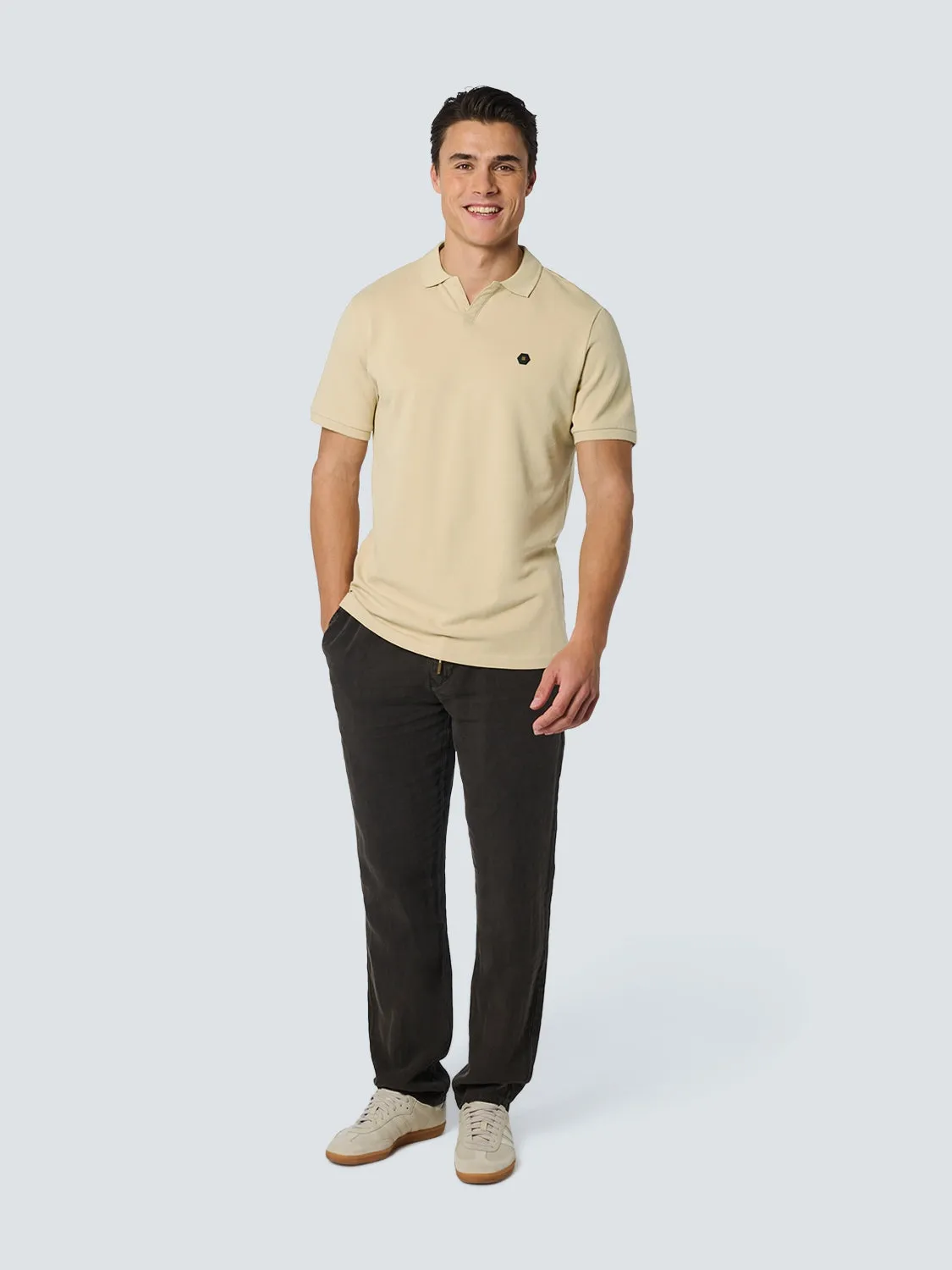 Polo Stretch Solid | Cement