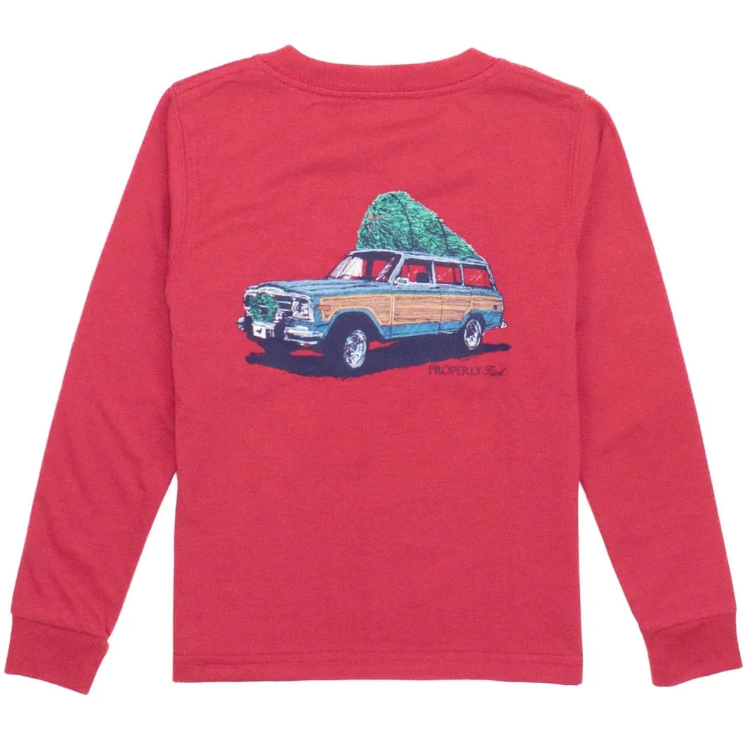 Properly Tied Holiday Run Long Sleeve Tee
