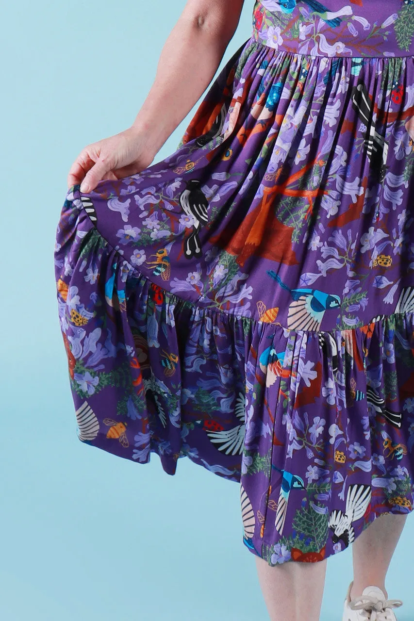 Rayna Dress Jacaranda