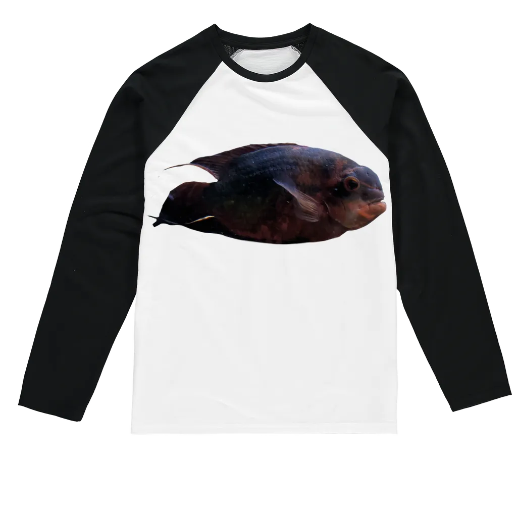 RedBlackFish Sublimation Baseball Long Sleeve T-Shirt