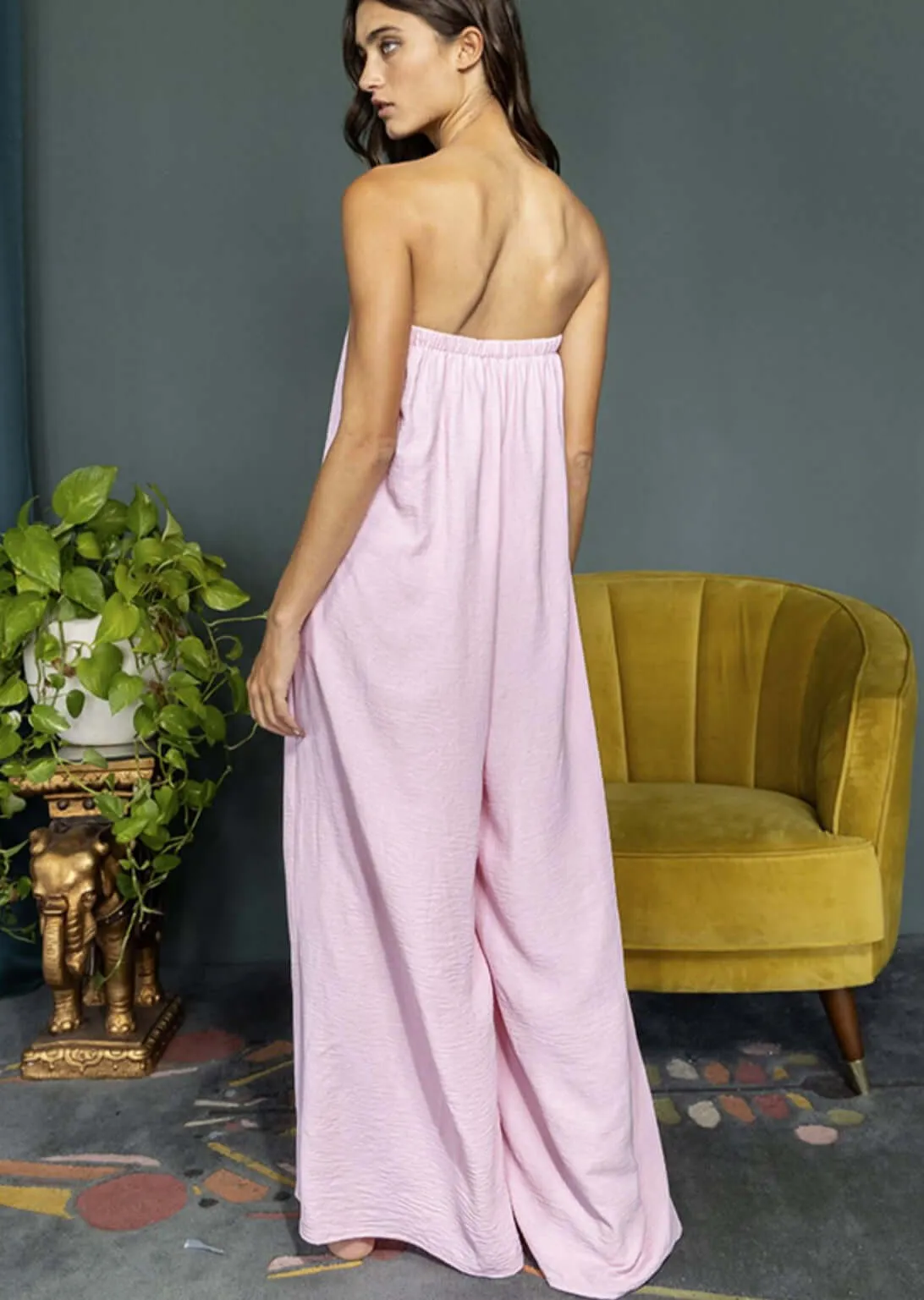 Resort Wear Strapless Jumper Made in USA