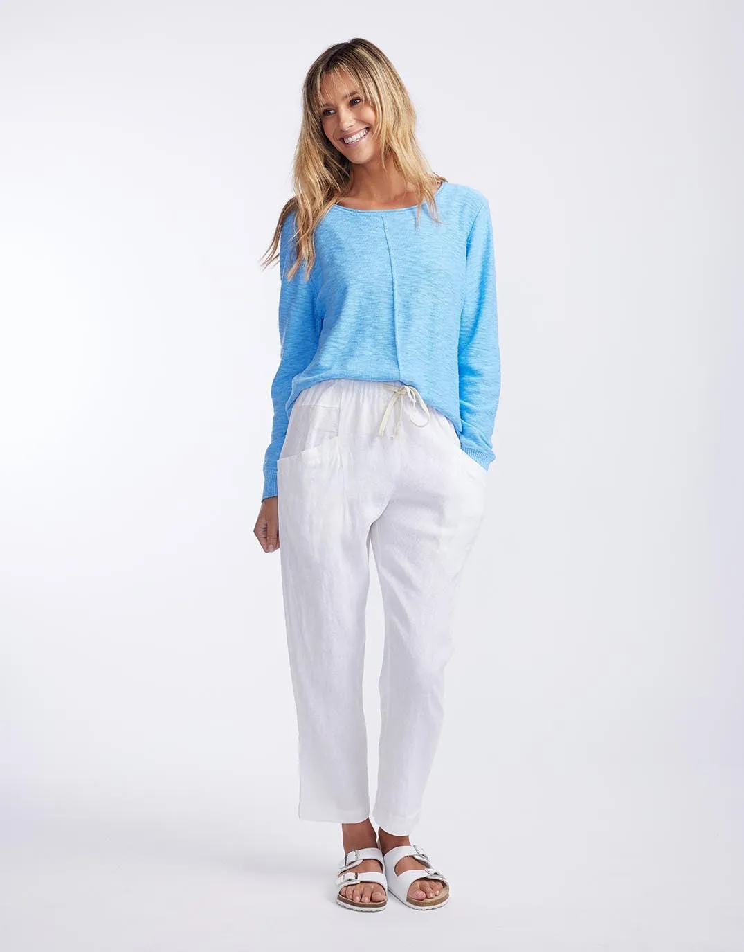 Sacha Summer Knit - Azure Blue