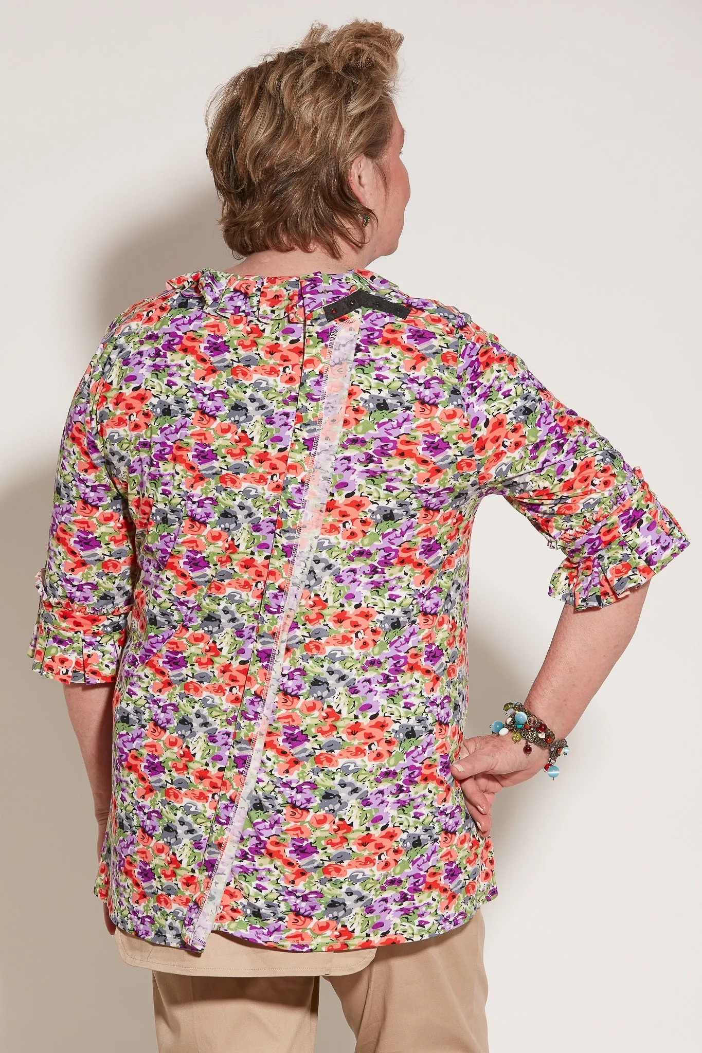 Senior Womens Assisted Dressing Shirt