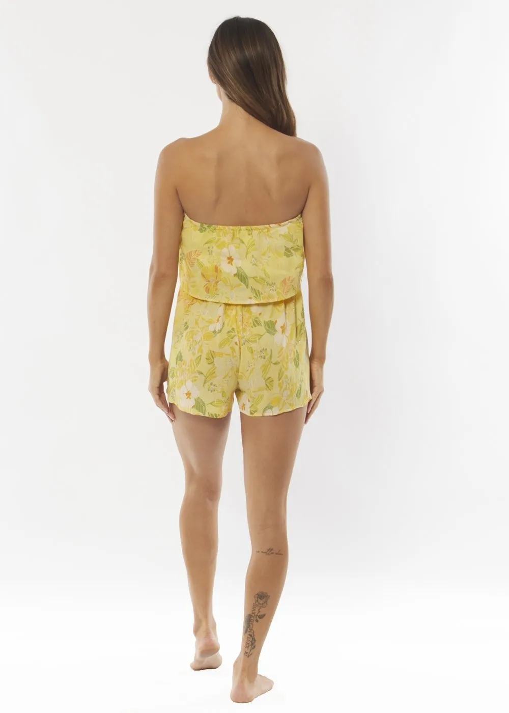 Show Gratitude Woven Romper