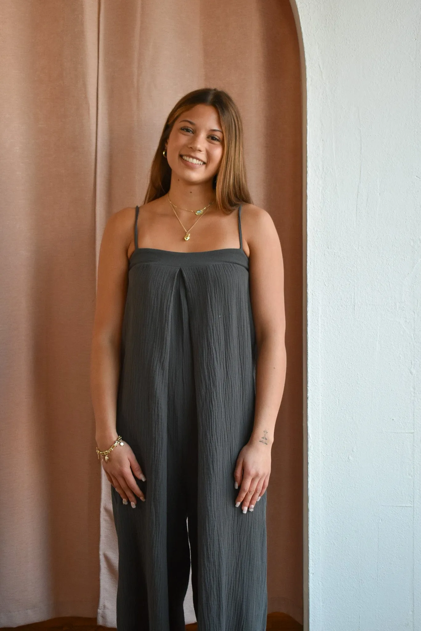Super Flowy Jumpsuit - 2 Colors!