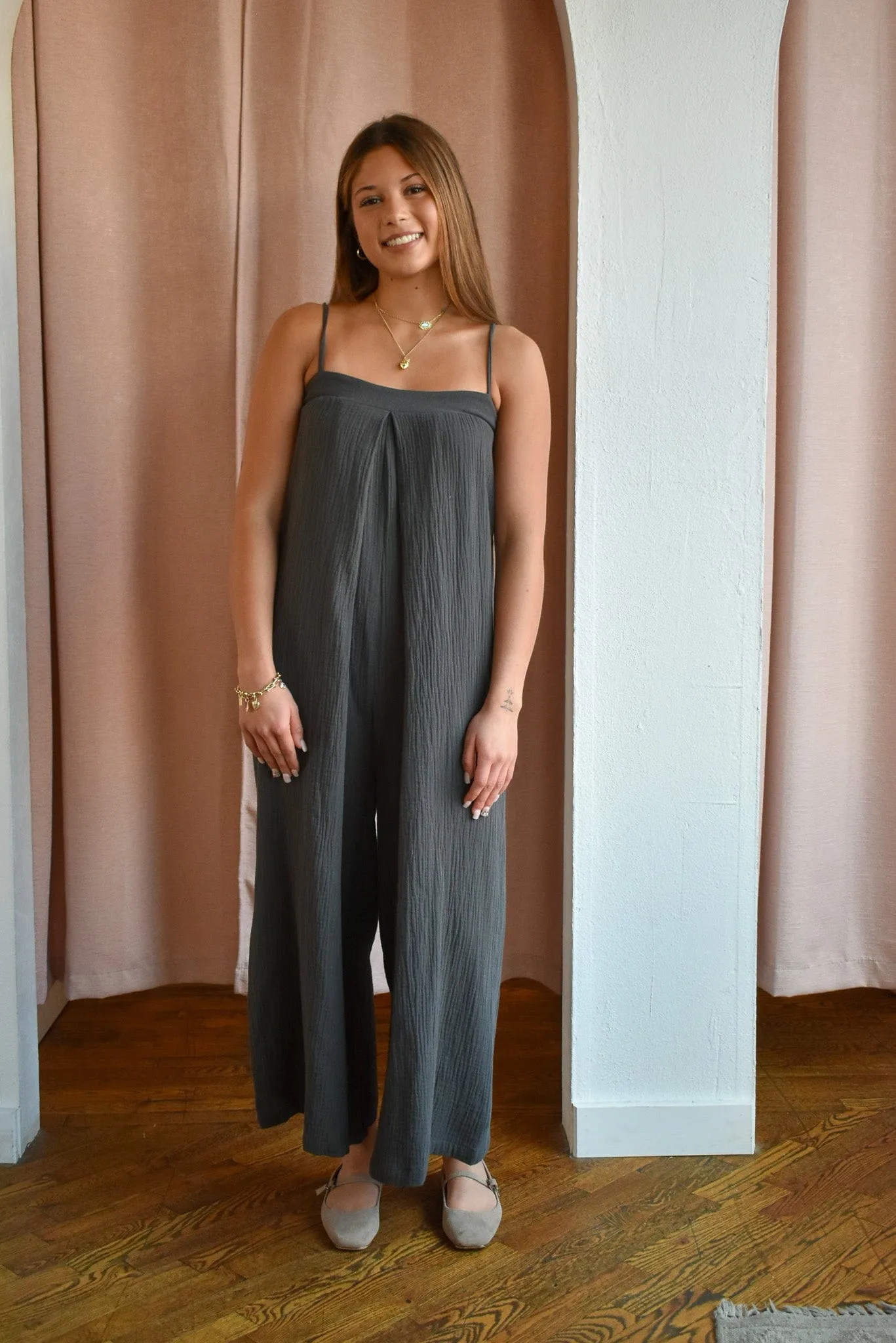 Super Flowy Jumpsuit - 2 Colors!