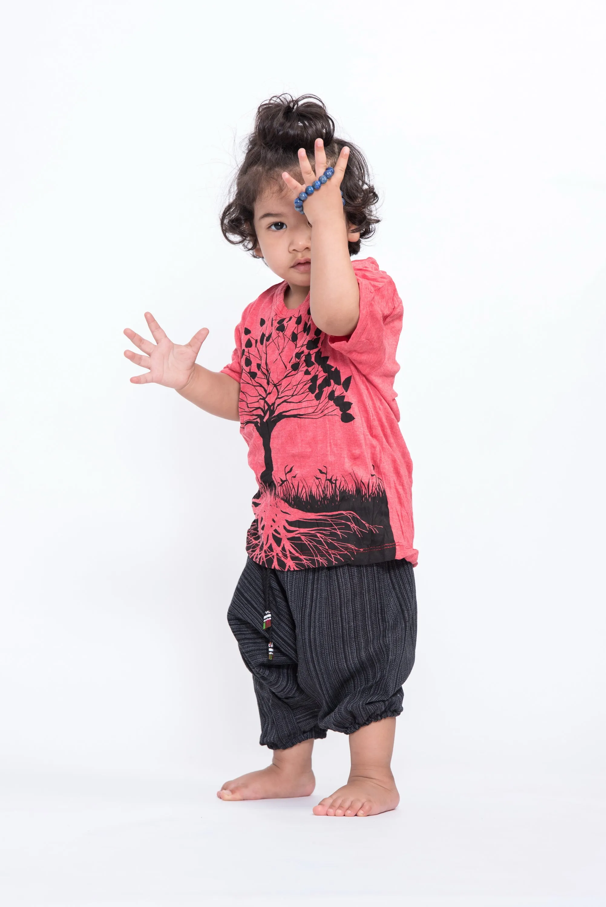 Sure Design Kids Tree Of Life T-Shirt Red
