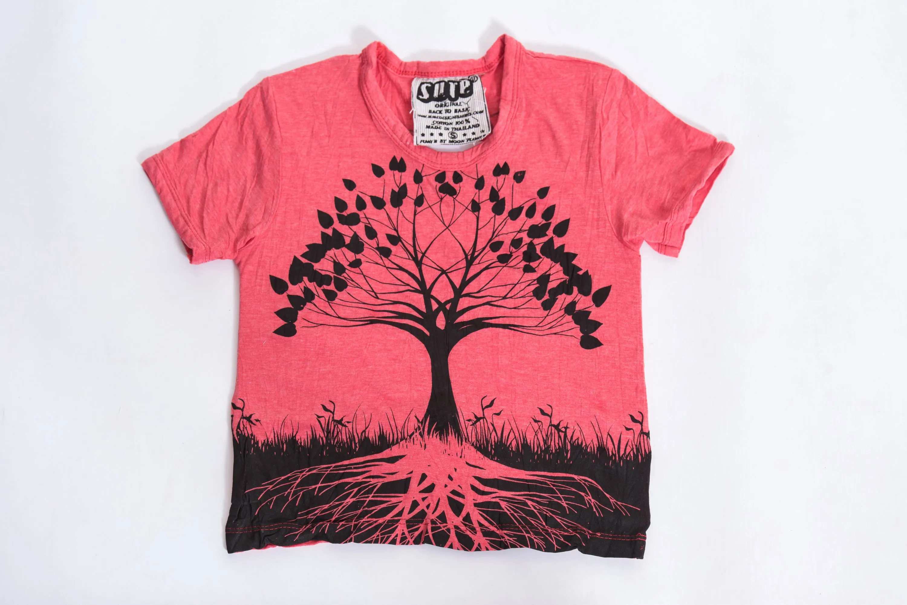 Sure Design Kids Tree Of Life T-Shirt Red