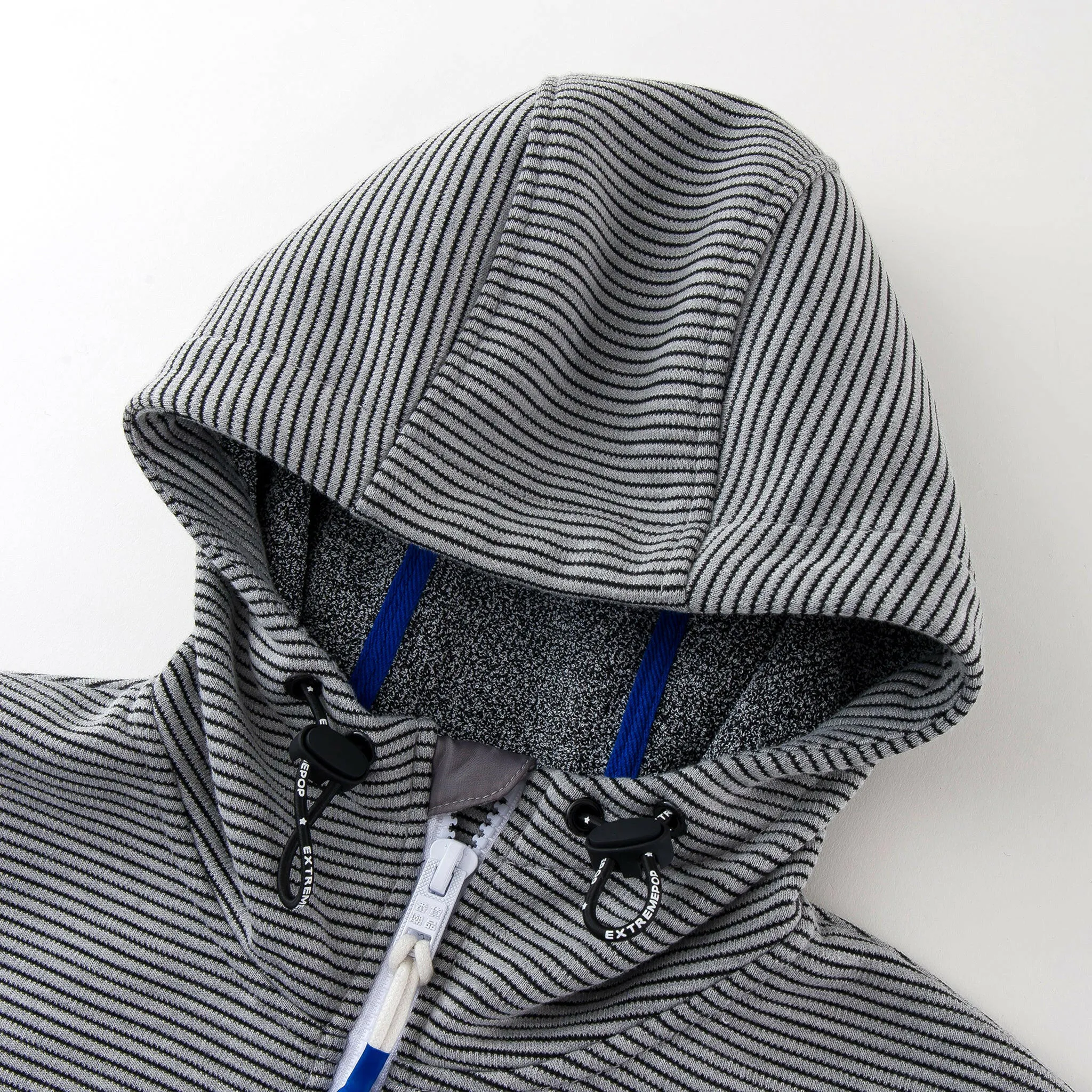Textured Stretch Knit Bond Fancy Terry Jacket