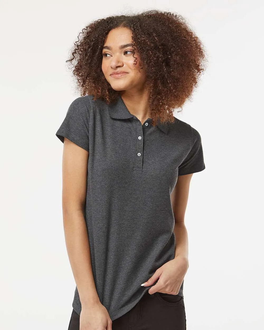 Tultex Women's 50/50 Sport Pique Polo 401