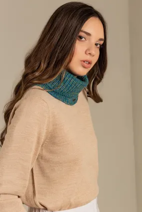Ubicate Scarf Baby Alpaca Color Blue