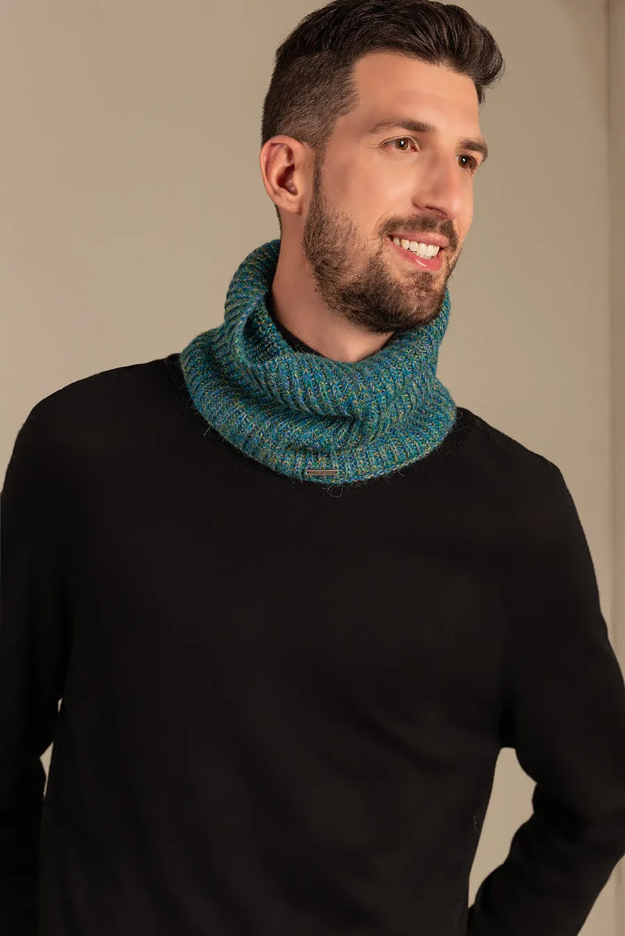 Ubicate Scarf Baby Alpaca Color Blue