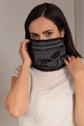 Unfreeze Scarf Cotton Color Black& White