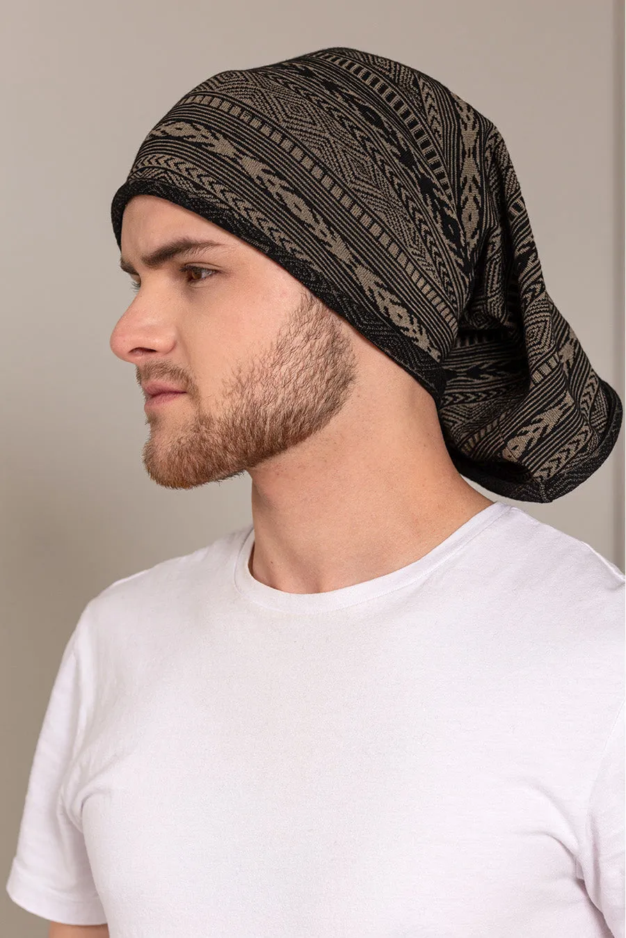 Unfreeze Scarf Cotton Color Black& White