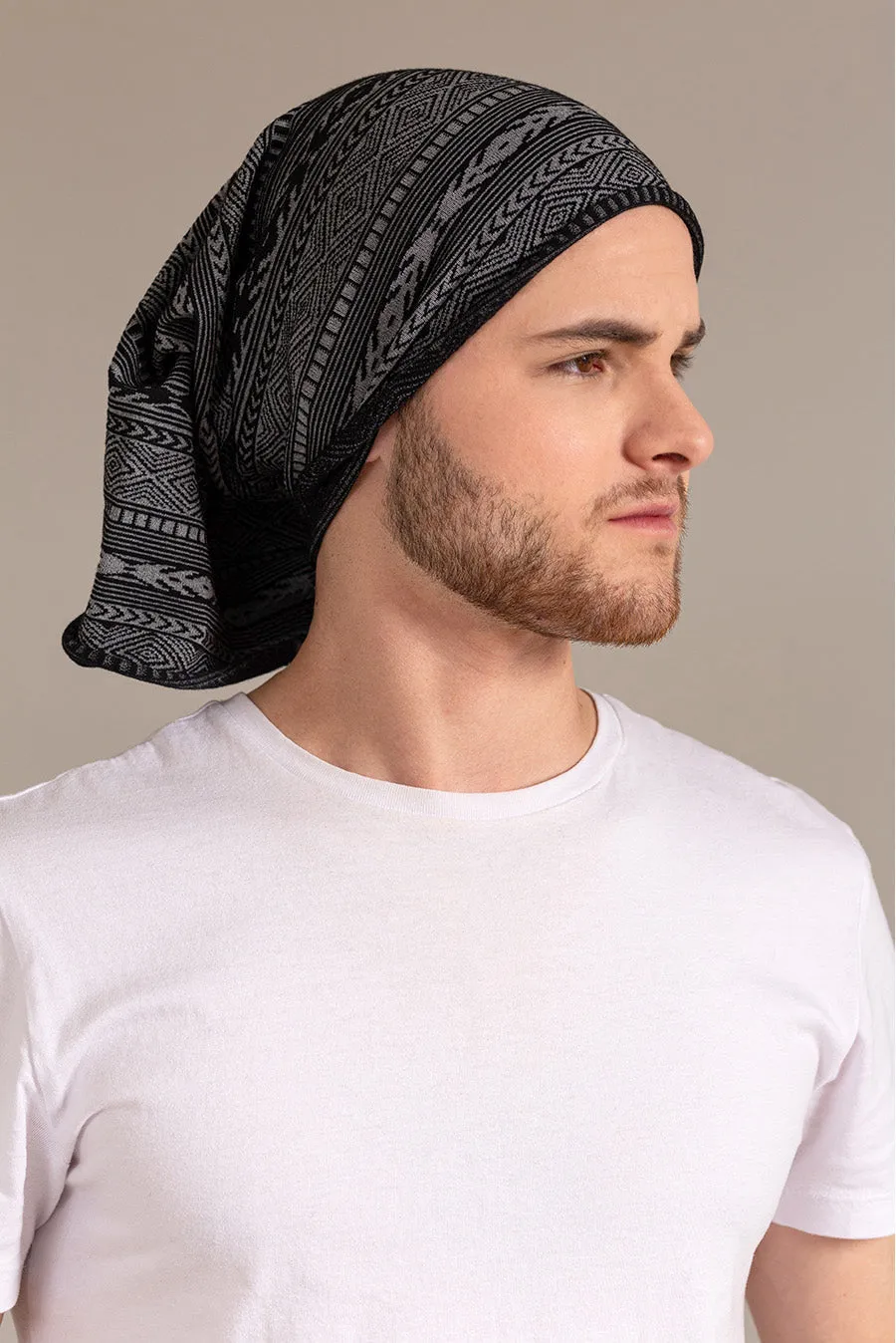 Unfreeze Scarf Cotton Color Black& White