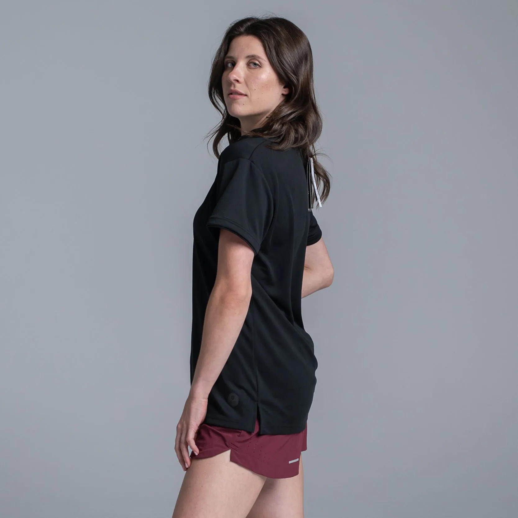 Valour Active Women's Polo - Black