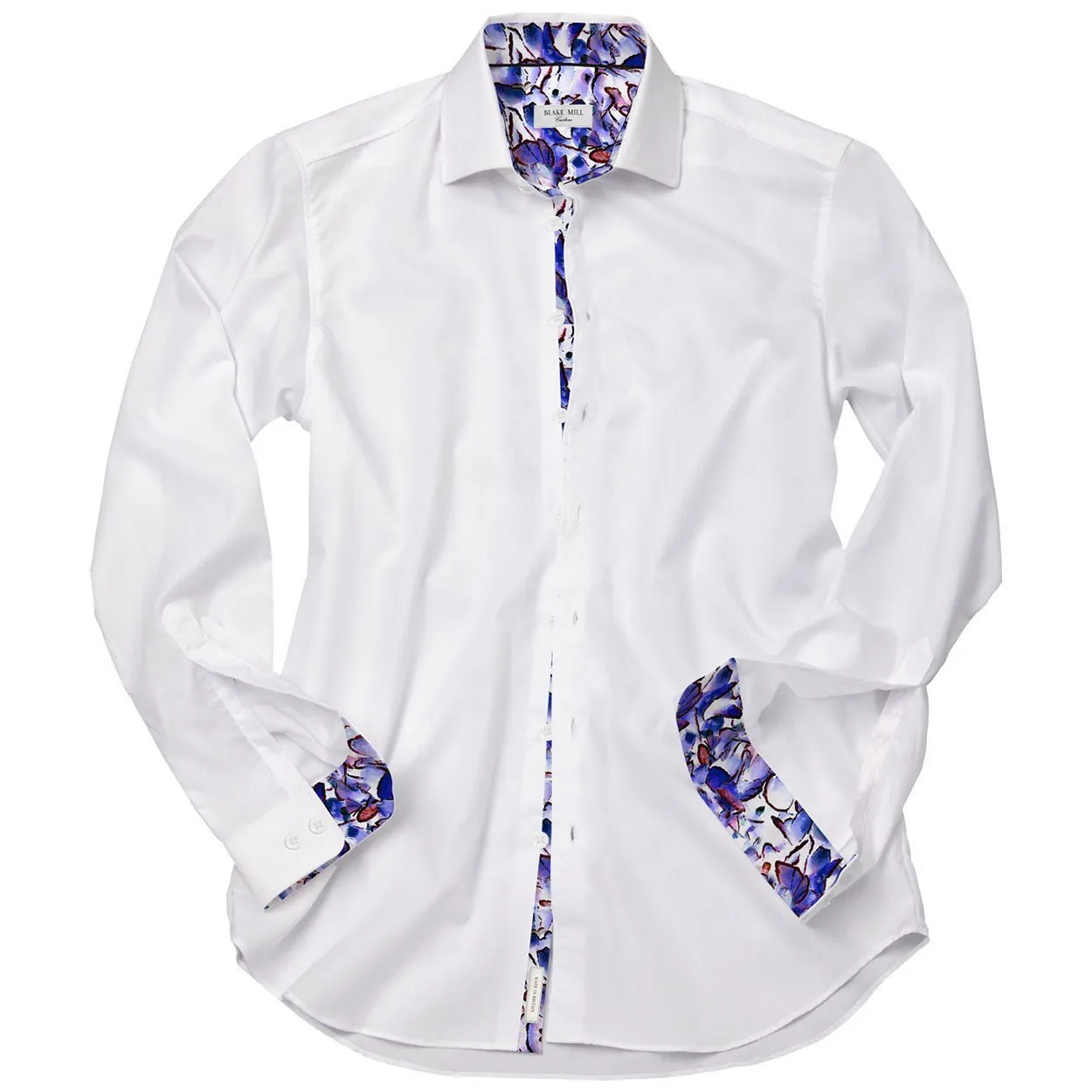 White with Summer In Provence Accents Shirt