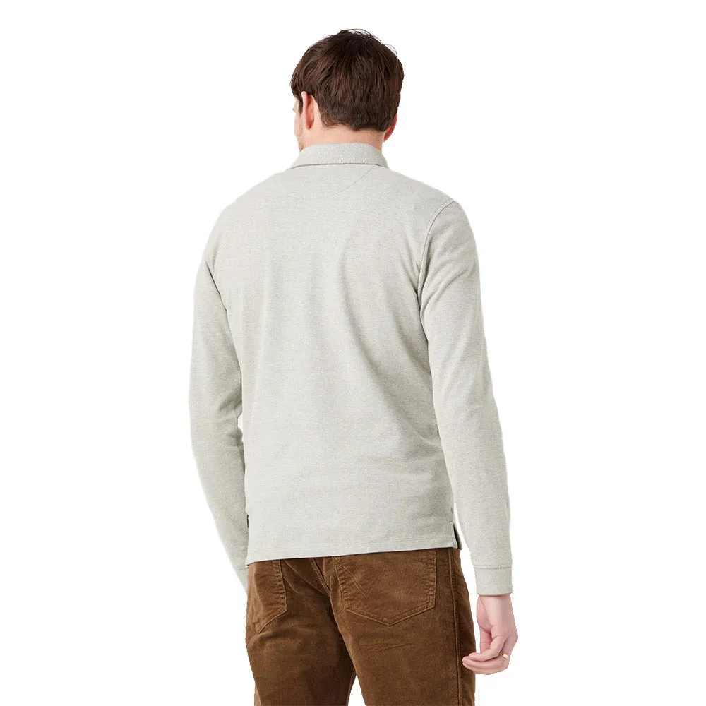 Wrangler Long Sleeve Polo - Deep Lichen Green
